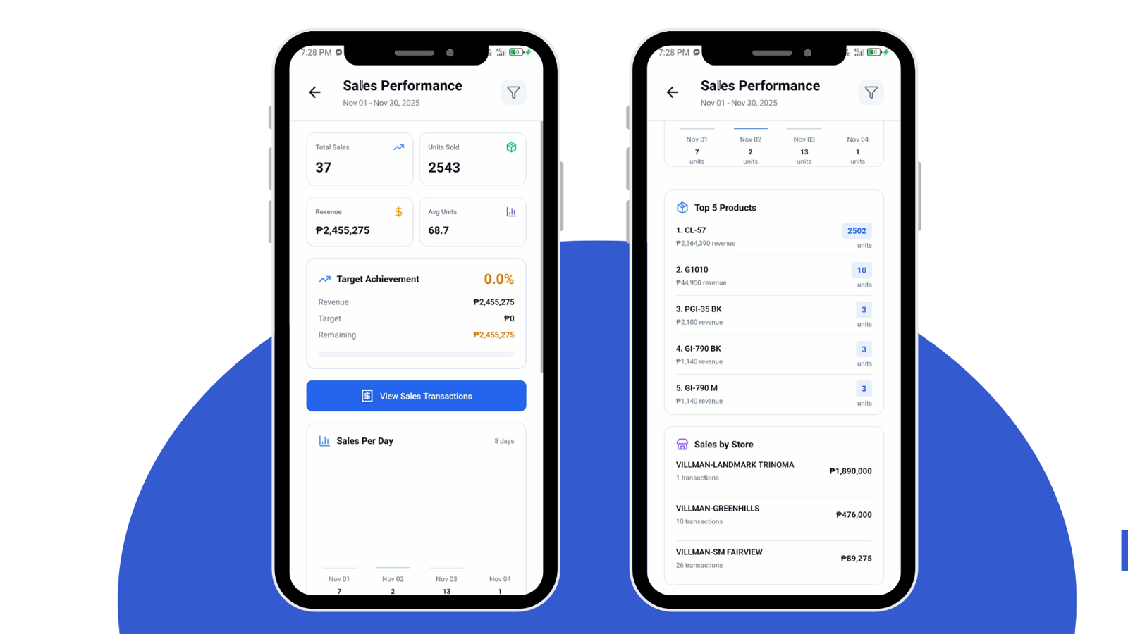CASI Trade Marketing App screens