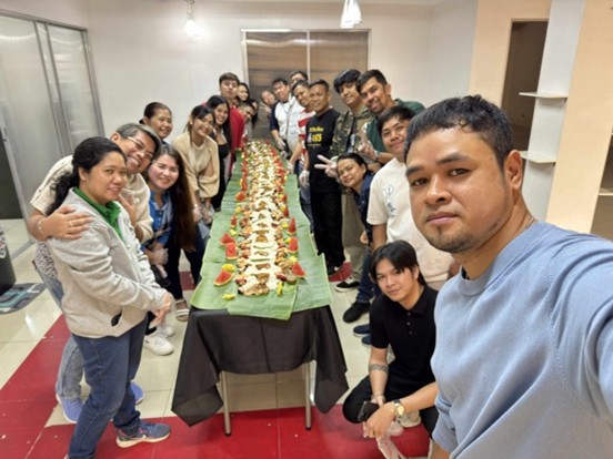 Accounting Team Boodle Fight
